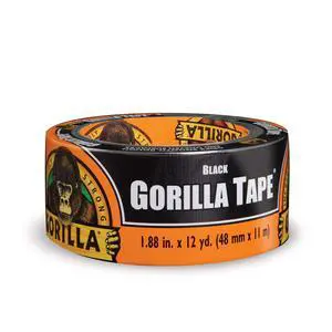 Black Duct Tape, 1.88" x 12 yd, Black, (Bulk Pack of 24) Black Duct Tape, 1.88" x 12 yd, Black, (Bulk Pack of 24)