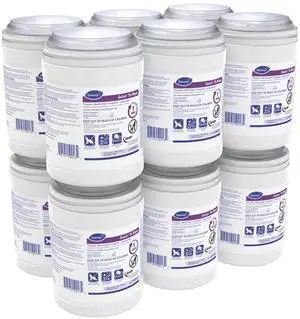 Diversey 4599516 Tb Disinfectant Small Wipes, Accelerated Hydrogen Peroxide Based Cleaner Disinfectant, Ready-to-Use, Unscented, 160-Wipes, 1-Canister (Pack of 12) Diversey 4599516 Tb Disinfectant Small Wipes, Accelerated Hydrogen Peroxide Based Cleaner Disinfectant, Ready-to-Use, Unscented, 160-Wipes, 1-Canister (Pack of 12)