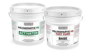 Polyaspartic High Solids Topcoat Coating System - 2 Gallon Kit - Clear Coating Gloss Finish - Easy-to-Use 1:1 Mix Ratio - Protection to Adhesion, UV, Abrasion, & Scratches (Fast Cure) Polyaspartic High Solids Topcoat Coating System - 2 Gallon Kit - Clear Coating Gloss Finish - Easy-to-Use 1:1 Mix Ratio - Protection to Adhesion, UV, Abrasion, & Scratches (Fast Cure)