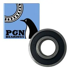 PGN (100 Pack) 6203-2RS Bearing - Lubricated Chrome Steel Sealed Ball Bearing - 17x40x12mm Bearings with Rubber Seal & High RPM Support PGN (100 Pack) 6203-2RS Bearing - Lubricated Chrome Steel Sealed Ball Bearing - 17x40x12mm Bearings with Rubber Seal & High RPM Support