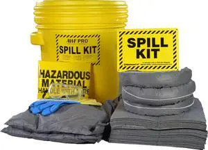 20 Gallon Universal Spill Kit, 59 Pieces 20 gal DOT Approved Drum, Socks, Pads & Pillows, & Accessories 20 Gallon Universal Spill Kit, 59 Pieces 20 gal DOT Approved Drum, Socks, Pads & Pillows, & Accessories