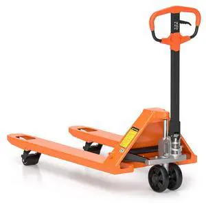 Tory Carrier Pallet Jack Truck 5500 lbs Capacity, 21" x 48" Forks, Heavy Duty Manual Pallet Truck for Narrow Aisles Warehouse, Workshops Tory Carrier Pallet Jack Truck 5500 lbs Capacity, 21" x 48" Forks, Heavy Duty Manual Pallet Truck for Narrow Aisles Warehouse, Workshops