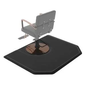 Salon Mat for Hair Stylist 4x5 Anti Fatigue Barber Floor Mat with Round Base, Salon Chair Mat for Hairdresser Standing, Barbershop Beauty Spa Styling Shampoo Equipment Salon Mat for Hair Stylist 4x5 Anti Fatigue Barber Floor Mat with Round Base, Salon Chair Mat for Hairdresser Standing, Barbershop Beauty Spa Styling Shampoo Equipment
