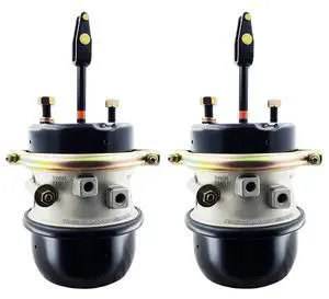 Type 3030 3" Long Stroke Air Brake Chamber with Welded Clevis 2 Pack | Replacement Part Numbers:Haldex GC3030LCW LC3030LCW Bendix NT3030ELSWC NT3030ELS-WC IHC 3541891C91; For Semi Trucks, Trailers Type 3030 3" Long Stroke Air Brake Chamber with Welded Clevis 2 Pack | Replacement Part Numbers:Haldex GC3030LCW LC3030LCW Bendix NT3030ELSWC NT3030ELS-WC IHC 3541891C91; For Semi Trucks, Trailers