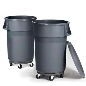 32 Gallon Outdoor Trash Can, Outdoor Trash Can with Lid and Wheels, Commercial Trash Cans Suitable for Restaurants, Kitchens and Courtyards 32 Gallon Outdoor Trash Can, Outdoor Trash Can with Lid and Wheels, Commercial Trash Cans Suitable for Restaurants, Kitchens and Courtyards
