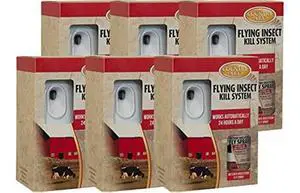 Flying Insect Kill System II Metered Dispenser - (Case of 6) 321996CVB - Dispenses Bug Control and Air Freshening Products, Kills Gnats and Small Flying Moths Flying Insect Kill System II Metered Dispenser - (Case of 6) 321996CVB - Dispenses Bug Control and Air Freshening Products, Kills Gnats and Small Flying Moths