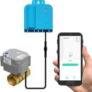 X3 Valve Controller Kit, 1-1/4" Brass Motorized Ball Valve, LoRa Long Range, 10+ Year Lithium, D2D with Leak Sensors & Fob, App Control & Schedules, Alexa/IFTTT/Home Assistant, Hub Required X3 Valve Controller Kit, 1-1/4" Brass Motorized Ball Valve, LoRa Long Range, 10+ Year Lithium, D2D with Leak Sensors & Fob, App Control & Schedules, Alexa/IFTTT/Home Assistant, Hub Required
