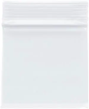 2" x 2" (Case of 12,000), 4 Mil Heavy Duty Zipper Reclosable Plastic Bags 2" x 2" (Case of 12,000), 4 Mil Heavy Duty Zipper Reclosable Plastic Bags