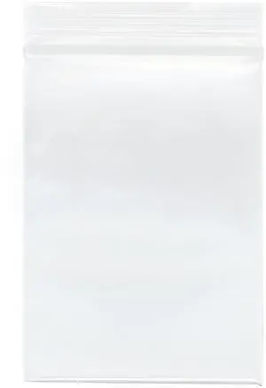 3" x 4" (Case of 6,000), 4 Mil Heavy Duty Zipper Reclosable Plastic Bags 3" x 4" (Case of 6,000), 4 Mil Heavy Duty Zipper Reclosable Plastic Bags
