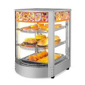 3-Tier Food Warmer Pizza Warmer Countertop, Commerical Food Warmer Display with LED Lighting Removable Shelves Glass Door, Pretzel Warmer for Buffet Restaurant Cafe, 110V 800W 3-Tier Food Warmer Pizza Warmer Countertop, Commerical Food Warmer Display with LED Lighting Removable Shelves Glass Door, Pretzel Warmer for Buffet Restaurant Cafe, 110V 800W