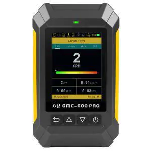 600 PRO Geiger Counter Nuclear Radiation Detector Dosimeter for Alpha, Beta, Gamma, X-Ray Portable Radiation Monitor with Real-Time Data, Global Data Sharing, LCD Display & USB 600 PRO Geiger Counter Nuclear Radiation Detector Dosimeter for Alpha, Beta, Gamma, X-Ray Portable Radiation Monitor with Real-Time Data, Global Data Sharing, LCD Display & USB