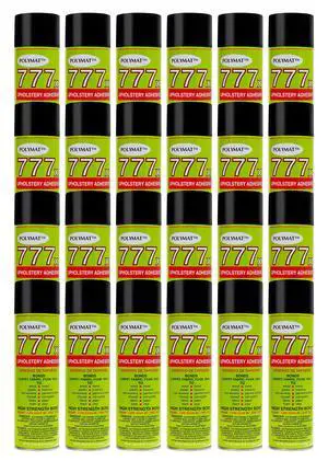 777 Spray Glue Upholstery Adhesive, 12 Ounce (24) 777 Spray Glue Upholstery Adhesive, 12 Ounce (24)