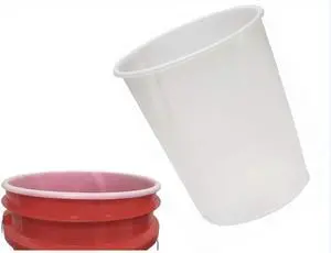5 Gallon Bucket Pail Liner 15mil LDPE Plastic (Pack of 100 Liners) 5 Gallon Bucket Pail Liner 15mil LDPE Plastic (Pack of 100 Liners)