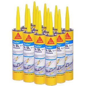 Sikaflex 1C SL 10 oz Limestone, Concrete Expansion Joint Filler, Self Leveling, Polyurethane Sealant. Pack of 12 Sikaflex 1C SL 10 oz Limestone, Concrete Expansion Joint Filler, Self Leveling, Polyurethane Sealant. Pack of 12