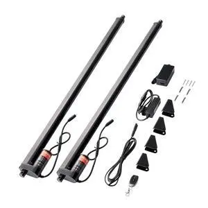 2PCS Linear Actuator Kit, 30 Inch High Speed 0.35"/s Linear Motion Actuator 110V, 220lbs/1000N Linear Actuator for TV/Table/Sofa Lifting, IP54 Protection - Wireless Remote Control Included 2PCS Linear Actuator Kit, 30 Inch High Speed 0.35"/s Linear Motion Actuator 110V, 220lbs/1000N Linear Actuator for TV/Table/Sofa Lifting, IP54 Protection - Wireless Remote Control Included