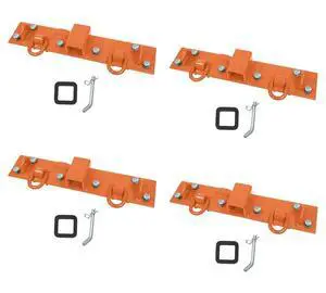 4 Pack 5-1/2"x22" Orange Tractor Bucket Grab Hooks Bolt 2" Hitch Receiver for Deere 1025R 2320 2520 2720 2025R 2038R 3032E 4010 Tractor Bolt-on Plate w/D-Ring & Grab Hooks - 4,700 lbs 4 Pack 5-1/2"x22" Orange Tractor Bucket Grab Hooks Bolt 2" Hitch Receiver for Deere 1025R 2320 2520 2720 2025R 2038R 3032E 4010 Tractor Bolt-on Plate w/D-Ring & Grab Hooks - 4,700 lbs