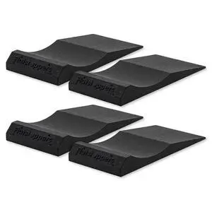 4-Pack FlatStoppers Car Wheel Ramp, Non-Skid Storage Pads & High-Density Foam, 14" - Portable Automotive Platform Riser for Oil Changes, Display, and Garage Use 4-Pack FlatStoppers Car Wheel Ramp, Non-Skid Storage Pads & High-Density Foam, 14" - Portable Automotive Platform Riser for Oil Changes, Display, and Garage Use