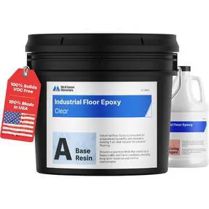 McKinnon Garage Floor and Concrete Epoxy Coating Kit 4 Gallon, 100 Percent Solids, Zero VOC, Durable High Gloss Finish for Commercial and Residential Use McKinnon Garage Floor and Concrete Epoxy Coating Kit 4 Gallon, 100 Percent Solids, Zero VOC, Durable High Gloss Finish for Commercial and Residential Use
