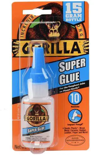Super Glue 15 Gram, Clear, (Bulk Pack of 24) Super Glue 15 Gram, Clear, (Bulk Pack of 24)