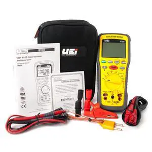 UEi IRT807 Insulation Resistance Tester 1000V AC/DC, Advanced Megohmmeter Measures Insulation Resistance Up to 2G, Voltage Testing Up to 1000V UEi IRT807 Insulation Resistance Tester 1000V AC/DC, Advanced Megohmmeter Measures Insulation Resistance Up to 2G, Voltage Testing Up to 1000V