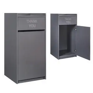 Restaurant Trash Can Cabinet, Commercial Trash Cans 40 Gallon Wooden Trash Can and Garbage Receptacle with Tray Holder, Door, Large Trash Bin for Restaurants, Cafeteria, Kitchen, Office, School Restaurant Trash Can Cabinet, Commercial Trash Cans 40 Gallon Wooden Trash Can and Garbage Receptacle with Tray Holder, Door, Large Trash Bin for Restaurants, Cafeteria, Kitchen, Office, School