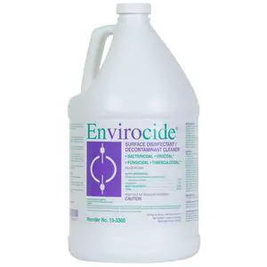 ENVIROCIDE Surface Disinfectant Cleaner, 1GAL JUG, Alcohol Based, 13-3300 (Case of 4) ENVIROCIDE Surface Disinfectant Cleaner, 1GAL JUG, Alcohol Based, 13-3300 (Case of 4)