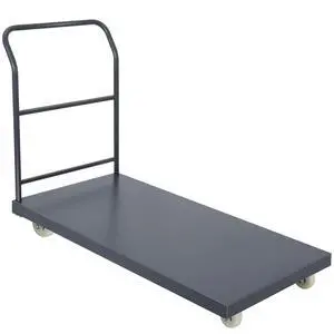 Heavy Duty Platform Truck, 60"x30" Flatbed Cart, 2000 lbs Capacity Steel Flat Dolly with Swivel Wheels, Industrial Utility Push Cart for Warehouse, Luggage, and Moving Heavy Duty Platform Truck, 60"x30" Flatbed Cart, 2000 lbs Capacity Steel Flat Dolly with Swivel Wheels, Industrial Utility Push Cart for Warehouse, Luggage, and Moving