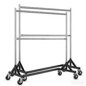 Z Rack for Clothing Heavy Duty Clothes Rack Hold 550 LBS Commercial Garment Rack with Wheels Rolling Portable Z Base Rack for Bedroom, Laundry Room, Balcony 22.8"D x 62.6"W x 87.8"H 2 packs Z Rack for Clothing Heavy Duty Clothes Rack Hold 550 LBS Commercial Garment Rack with Wheels Rolling Portable Z Base Rack for Bedroom, Laundry Room, Balcony 22.8"D x 62.6"W x 87.8"H 2 packs