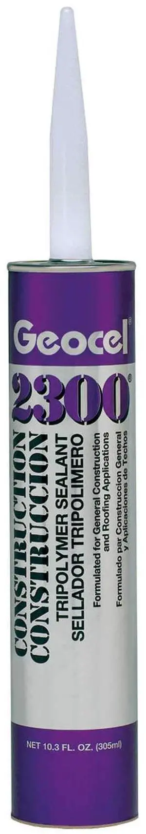 2300 Construction Tripolymer Sealant (Carton of 24, White) 2300 Construction Tripolymer Sealant (Carton of 24, White)