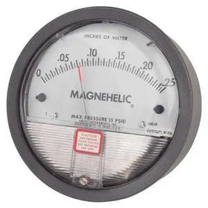 6806202 2000-00 Magnehelic Differential Pressure Gauge, 2000: 0-0.25" WC 6806202 2000-00 Magnehelic Differential Pressure Gauge, 2000: 0-0.25" WC