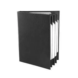 s Made of Premium Faux Leather (10-Pack) - 8.5" X 11" - 8 Views - Black s Made of Premium Faux Leather (10-Pack) - 8.5" X 11" - 8 Views - Black