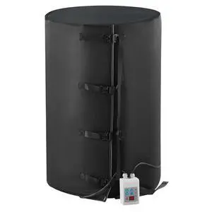 Metal Drum Heater, 1300 Watt, Pail Heating Band for 55 Gal Barrel, 0-145 Adjustable Thermostat, Waterproof Oxford Fabric High Efficiency Grease Keg Heater, Tested to UL 499 Standard, FCC Listed Metal Drum Heater, 1300 Watt, Pail Heating Band for 55 Gal Barrel, 0-145 Adjustable Thermostat, Waterproof Oxford Fabric High Efficiency Grease Keg Heater, Tested to UL 499 Standard, FCC Listed