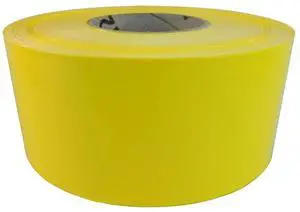 BRC-80 Non-Adhesive Polyethylene Identification Barricade Film Tape Ideal for Hazardous Areas & Safety Identification. 3 Inch X 1000 Ft. (8 Rolls, Yellow) BRC-80 Non-Adhesive Polyethylene Identification Barricade Film Tape Ideal for Hazardous Areas & Safety Identification. 3 Inch X 1000 Ft. (8 Rolls, Yellow)