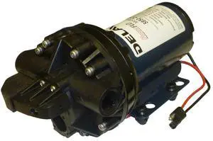 Delavan 5850-201E-SB Diaphragm Pump 12V, 60PSI, 5.0GPM, Demand Pump Delavan 5850-201E-SB Diaphragm Pump 12V, 60PSI, 5.0GPM, Demand Pump