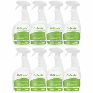 D-Scale Fountain & Aeration Cleaner for Pond & Lake Equipment, Remove Limescale, Calcium & Rust Stain, Aquatic Safe Cleaning Treatment, 32 ounce Sprayer, Case of 8 D-Scale Fountain & Aeration Cleaner for Pond & Lake Equipment, Remove Limescale, Calcium & Rust Stain, Aquatic Safe Cleaning Treatment, 32 ounce Sprayer, Case of 8