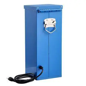 Portable Welding Rod Oven, 50LBS Capacity Electrodes Drying Oven 420W 120V, 300 Fast Heating Welding Rods Dryer for 18-inch Stick Electrodes - with Easy-to-Carry Handle & Safety Locking Latch Portable Welding Rod Oven, 50LBS Capacity Electrodes Drying Oven 420W 120V, 300 Fast Heating Welding Rods Dryer for 18-inch Stick Electrodes - with Easy-to-Carry Handle & Safety Locking Latch