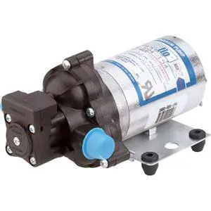 PENTAIR 2088-594-154 Industrial Diaphragm Water Pump, 3.3GPM, 115VAC, Self Priming, 45PSI, 1/2in Male Parallel Thread, Polypropylene Housing, Santoprene Valves, NSF, UL, CSA PENTAIR 2088-594-154 Industrial Diaphragm Water Pump, 3.3GPM, 115VAC, Self Priming, 45PSI, 1/2in Male Parallel Thread, Polypropylene Housing, Santoprene Valves, NSF, UL, CSA