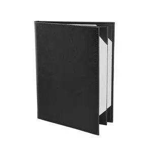 s Made of Premium Faux Leather (10-Pack) - 8.5" X 11" - 4 Views - Black s Made of Premium Faux Leather (10-Pack) - 8.5" X 11" - 4 Views - Black