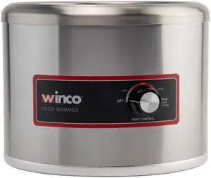 Electric Round Food Warmer/Cooker, 750W, 120V, 11 Quart Electric Round Food Warmer/Cooker, 750W, 120V, 11 Quart