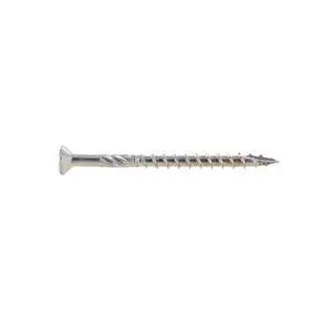 Conquest #10 x 2-1/2" Type 316 Stainless Steel Marine Grade Flat Head Deck Screws (Pack of 1750) for Decks, Docks, Jetties, Fences, Walkways, or Marine Applications Conquest #10 x 2-1/2" Type 316 Stainless Steel Marine Grade Flat Head Deck Screws (Pack of 1750) for Decks, Docks, Jetties, Fences, Walkways, or Marine Applications