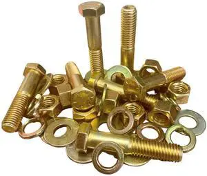 2,510 Piece Grade 8 Coarse Thread Nut Bolt Hex Bolt & Washer Assortment Kit (Fasteners Only) 2,510 Piece Grade 8 Coarse Thread Nut Bolt Hex Bolt & Washer Assortment Kit (Fasteners Only)