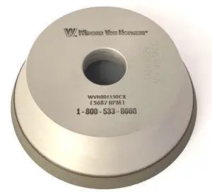 WVN Six-Inch CBN Flywheel Grinding Wheels - Arbor Size 1-1/4" - Various Types (CBN Rough) WVN Six-Inch CBN Flywheel Grinding Wheels - Arbor Size 1-1/4" - Various Types (CBN Rough)