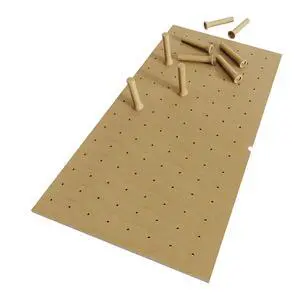 Dowell 39.25" x 21.25" Drawer Divider Organizer Wood Peg Board - 16Pegs Dowell 39.25" x 21.25" Drawer Divider Organizer Wood Peg Board - 16Pegs