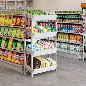 4-Tier Retail Display Rack Stand, Wooden Snack Candy Rack, Wood Chips Shelf, Chips Rack Display, Heavy-Duty Wood Metal Concession Stands,Storage Shelf Organizer for Potato Chip (1, White) 4-Tier Retail Display Rack Stand, Wooden Snack Candy Rack, Wood Chips Shelf, Chips Rack Display, Heavy-Duty Wood Metal Concession Stands,Storage Shelf Organizer for Potato Chip (1, White)