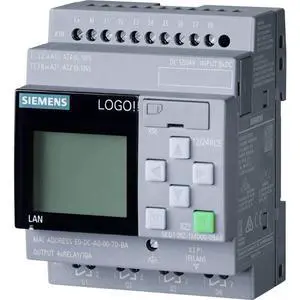 6ED1052-1MD08-0BA0 LOGO! 12/24RCE, logic module, disp PS/I/O: 12/24VDC/relay, 8 DI (4AI)/4DO, memory 400 blocks, modular expandable, Ethernet 6ED1052-1MD08-0BA0 LOGO! 12/24RCE, logic module, disp PS/I/O: 12/24VDC/relay, 8 DI (4AI)/4DO, memory 400 blocks, modular expandable, Ethernet