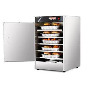 5-Tier Commercial Food Warmer, Hot Box Food Warmer Pizza Warmer w/Removable Shelves Water Tray, Hot Holding Cabinet Electric Countertop for Catering Buffet Restaurant 5-Tier Commercial Food Warmer, Hot Box Food Warmer Pizza Warmer w/Removable Shelves Water Tray, Hot Holding Cabinet Electric Countertop for Catering Buffet Restaurant