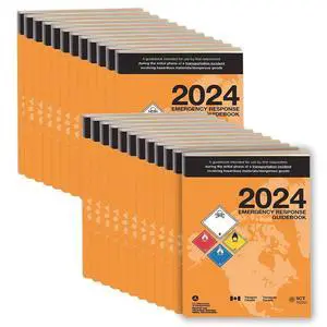 2024 Emergency Response Guidebook (ERG), Soft Bound, 5.5 x 7.5", English, 25-Pack, J. J. Keller & Associates, Inc 2024 Emergency Response Guidebook (ERG), Soft Bound, 5.5 x 7.5", English, 25-Pack, J. J. Keller & Associates, Inc