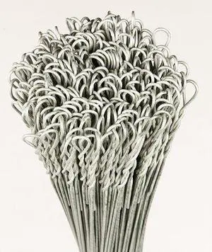 Baling Wire 14 Foot Long 14 Gauge 250 Piece Bundle Single Loop Galvanized Baling Wire 14 Foot Long 14 Gauge 250 Piece Bundle Single Loop Galvanized