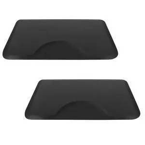 3 ft. x 4 ft. Barber Chair Mat Anti-Fatigue Salon & Barber Comfort & Support Mat - Non-Slip, Durable - Black Rectangle - 1/2 in. Thick,2PCS 3 ft. x 4 ft. Barber Chair Mat Anti-Fatigue Salon & Barber Comfort & Support Mat - Non-Slip, Durable - Black Rectangle - 1/2 in. Thick,2PCS