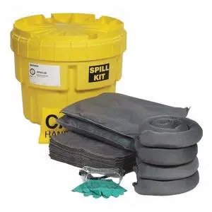 Universal Overpack Salvage Drum Spill Kit, 20 Gallon, 43 Pieces (SPKU-20) Universal Overpack Salvage Drum Spill Kit, 20 Gallon, 43 Pieces (SPKU-20)